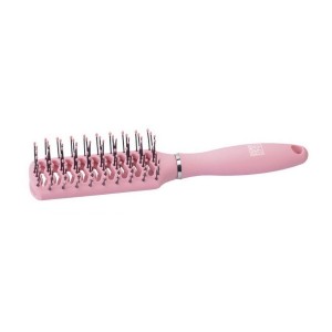Dewal Beauty Щетка для волос продувная / Клубничная глазурь DBKG1, розовый