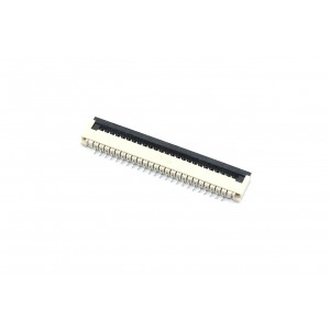 Разъем FPC Flip-Lock 1010-24RLGF 24 pin высота 1мм шаг 1мм