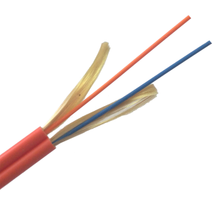 ВО кабель Lanmaster многомодовый внутренний ZIP cord LSZH 2 волокна OM4 пурпурный LAN-OFC-ZI2-M4-LS