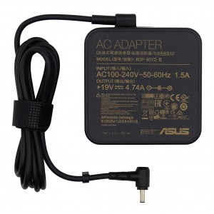 Блок питания Asus 4.0x1.35мм, 90W (19V, 4.74A) без сетевого кабеля, ORG (square shape)