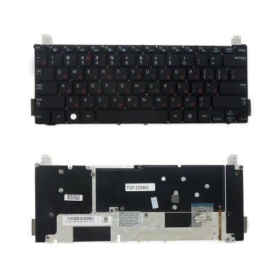 Клавиатура для Samsung NP900X1B Черная, без рамки. С подсветкой