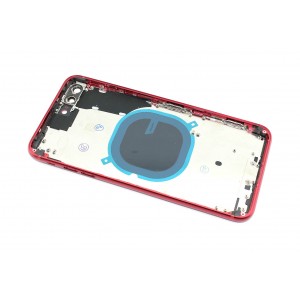 Задняя крышка (корпус) в сборе с рамкой для Apple iPhone 8 Plus красная
