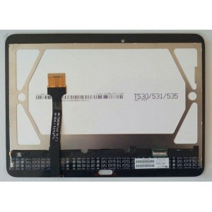 Samsung SM-T530, T531, Galaxy Tab 4 10.1 - дисплей в сборе с тачскрином, черный