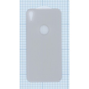 Защитное заднее стекло для iPhone XR белое
