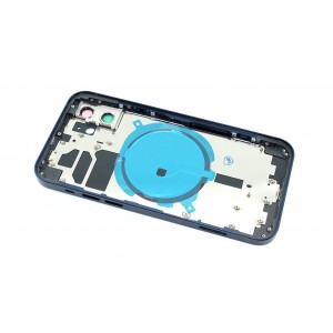 Задняя крышка (корпус) в сборе с рамкой для Apple iPhone 12, синяя