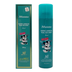 Jmsolution Солнцезащитный спрей с экстрактом жемчуга / Marine Luminous Pearl Sun Spray Disney Couple Favorite SPF50+ PA+++, 180 мл