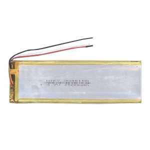 Аккумулятор Li-Pol (батарея) 3*45*150мм 3pin 3.7V/2500mAh