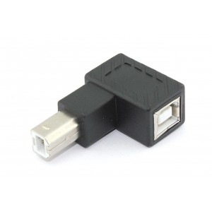 Наличие Угловой удлинитель USB Type B с поворотом влево напряжение