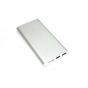 Универсальный внешний аккумулятор для Xiaomi Mi Powerbank 3 10000mah (Micro & Type-C) Silver