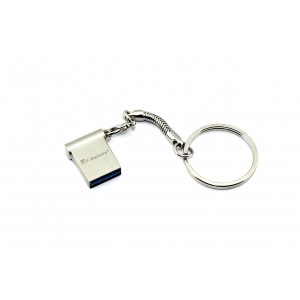Флешка USB Dr. Memory mini 8Гб, USB 3.0, серебристый