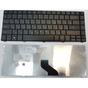 Клавиатура для ноутбука Acer TravelMate 4740, 4741, 4745, 4750, 6495, 8473 черная, потертости на задней поверхности
