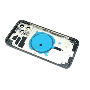 Задняя крышка (корпус) в сборе с рамкой для Apple iPhone 12 Pro Max синяя