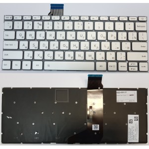 Клавиатура для ноутбука Xiaomi Air 12.5 серебряная