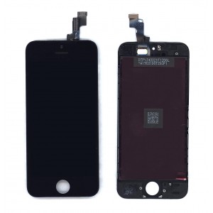 Дисплей для Apple iPhone 5S, iPhone SE в сборе с тачскрином (Tianma) черный