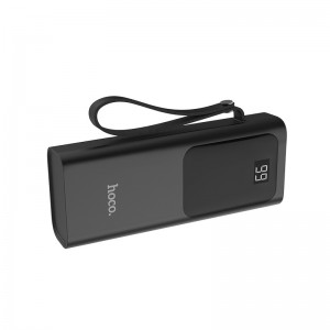 Внешний аккумулятор Powerbank HOCO J41 Treasure mobile, 2.0A (10000mAh), черный