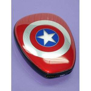 Универсальный внешний аккумулятор Powerbank Avengers Captain America
