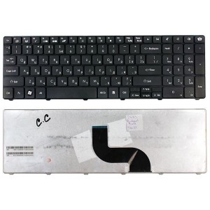 Клавиатура для ноутбука Packard Bell TM81 TM86 TM87 TM89 TM94 TX86/NV50 черная