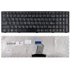 Клавиатура для ноутбука Lenovo IdeaPad B570 V570 Z570 Z575 черная с черной рамкой