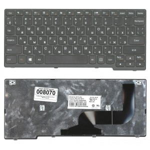 Клавиатура для ноутбука Lenovo IdeaPad Flex 10 S210T S215 черная 