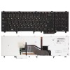 Клавиатура для ноутбука Dell Latitude E6520 E6530 E6540 черная с подсветкой