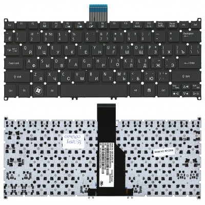 Клавиатура для ноутбука Acer Aspire S3  Aspire One 725 756 AO725 AO756 черная