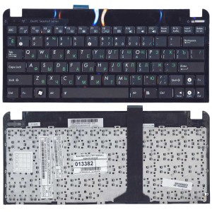 Клавиатура для ноутбука Asus Eee PC 1015 черная с рамкой