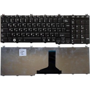 Клавиатура для ноутбука Toshiba Satellite C650 C660 L650 L670 L750 L750D L755 L775 черная