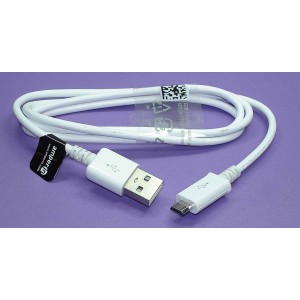 Кабель AI-MUSBW для зарядки и синхронизации MicroUSB на USB 2.0 белый