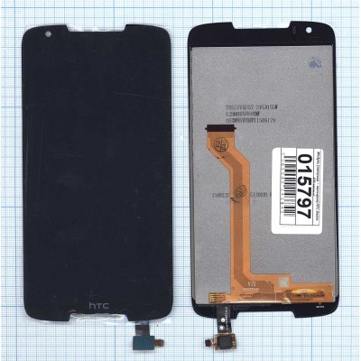 Модуль (матрица + тачскрин) HTC Desire 828 черный