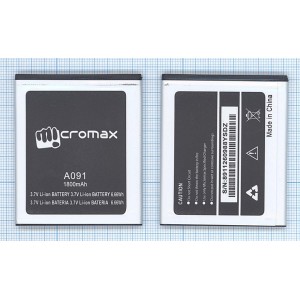 Аккумуляторная батарея A091 для Micromax A091 Canvas Engage