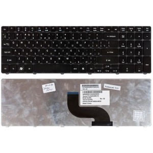 Клавиатура для ноутбука Acer Aspire 5810T, 5410T, 5536, 5536G, 5738, 5800, 5820, 5739, 5739G, 7738G, 7738, 7540 черная