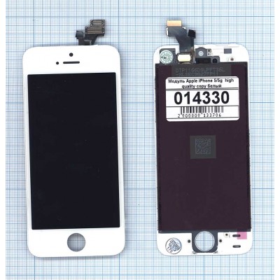 Дисплей iPhone 5 в сборе с тачскрином (JDF) белый