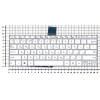 Клавиатура для ноутбука Asus F200CA F200LA F200MA белая, без рамки, плоский Enter
