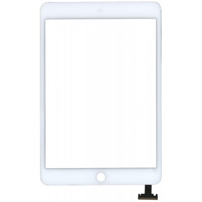Сенсорное стекло (тачскрин) Ipad mini белое