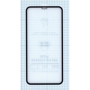 Защитное стекло 4D для Apple iPhone XS Max черное