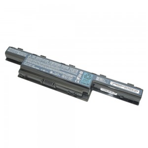 Аккумуляторная батарея для ноутбука Acer Aspire 5741 4741 серий 10.8-11.1V 4400mAh черная