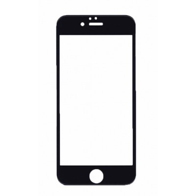 Защитное стекло 4D для Apple iPhone 6/6S черное