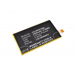 Аккумулятор CS-ERZ510SL LIS1594ERPC для Sony Xperia Z5 Compact E5803 E5823 3.8V / 2600mAh / 9.88Wh