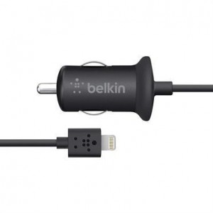 Автомобильная зарядка для Apple iPhone 5/5S/5C 10W (5V 2.1A) черная Belkin