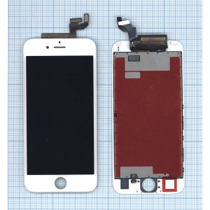 Дисплей для iPhone 6S в сборе с тачскрином (Foxconn) белый