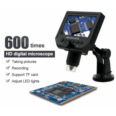 USB видеомикроскоп Best G600 с экраном 4.3"