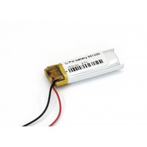 Аккумулятор Li-Pol (батарея) 5.5*12*30мм 2pin 3.7V/150mAh