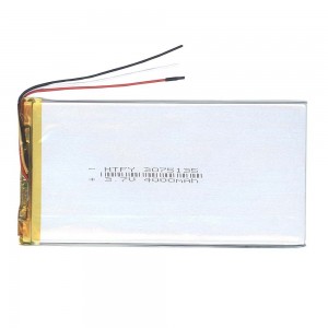 Аккумулятор Li-Pol (батарея) 3*75*135мм 3pin 3.7V/4000mAh