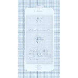 Заказать Защитное стекло 6D для Apple iPhone 6/6S белое