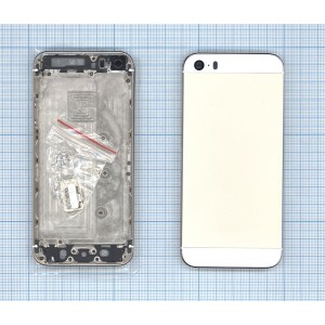 Задняя крышка для iPhone 5S золото