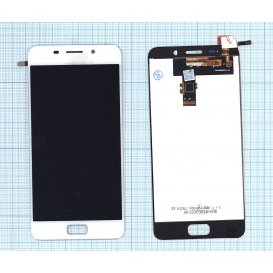 Модуль (матрица + тачскрин) для Asus ZenFone 3s Max ZC521TL белый