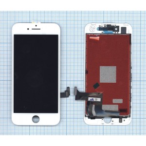Дисплей для iPhone 7 в сборе с тачскрином (AAA) белый