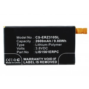 Аккумулятор CS-ERZ310SL LIS1561ERPC для Sony Xperia Z3 Compact D5803 LTE 3.8V / 2600mAh / 9.88Wh