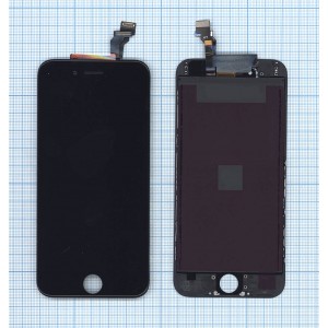 Дисплей для iPhone 6 в сборе с тачскрином (Hancai) черный