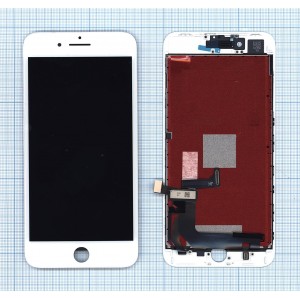 Дисплей для iPhone 8 Plus в сборе с тачскрином (AAA) белый
